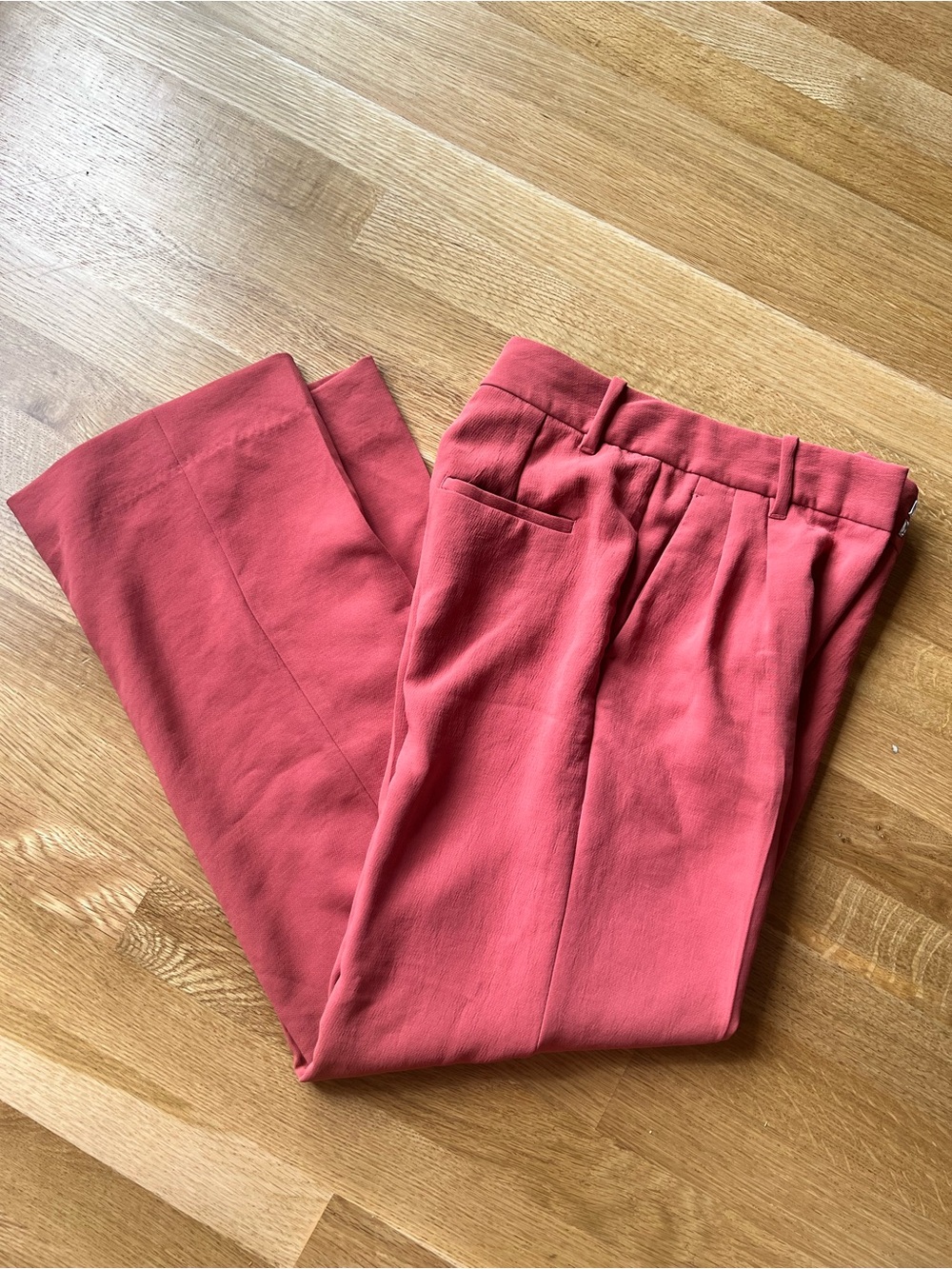 Wilfred Effortless Pants Dusty Rose Pink Size 00 Petite 27.5”